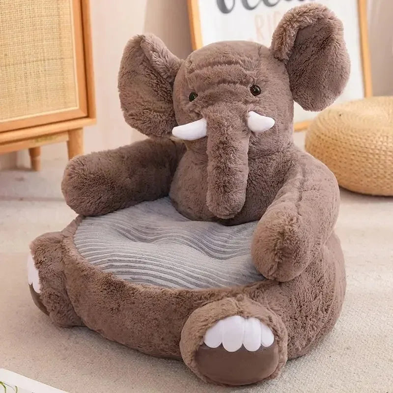š Adorable Animal-Shaped Plush Pet Bed - 7 Cute Characters for Ultimate Comfort