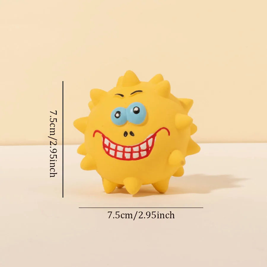 Squeaky Thorn Dog Chew Toy – Bite Resistant & Tooth Cleaning - WTN Essentials