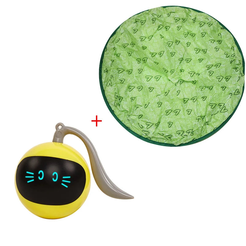 Interactive Cat Toy LED Self Rotating Smart Ball ๐ฑ