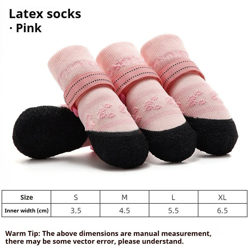 Waterproof Outdoor Dog Walking Shoes - Anti-Slip Breathable Pet Accessories