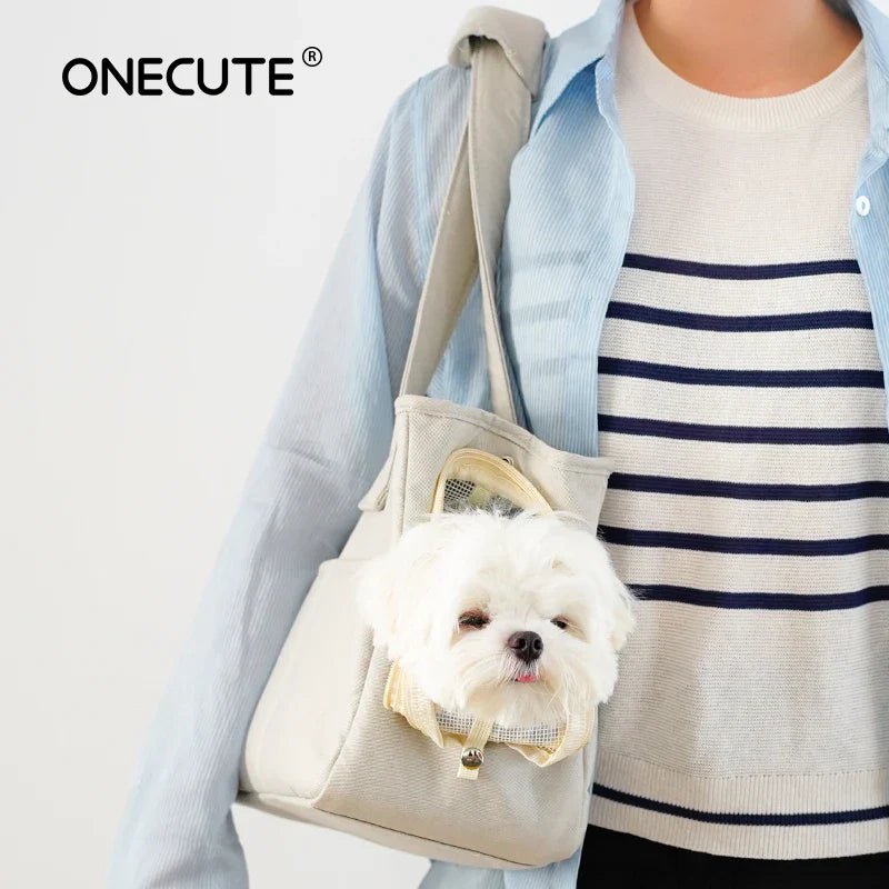 Puppy Go Out Portable Shoulder Handbag Suitable for Small Dogs dog carrier