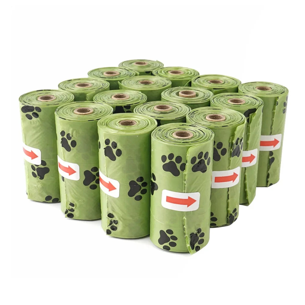 Thick Dog Poop Bags, Leak Proof Pet Waste Bag For Dog Outdoor Walking - Purrfect Pet Kingdom