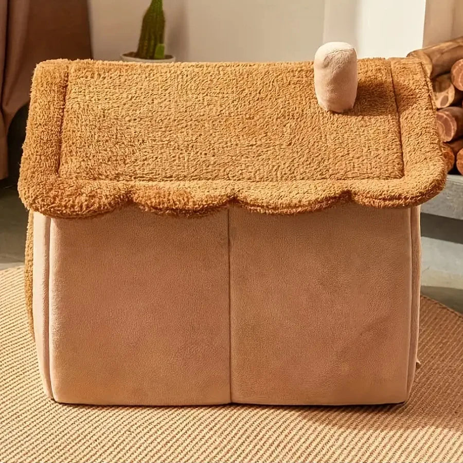Foldable Pet House - Washable Bed Small Dogs & Medium Cats ๐