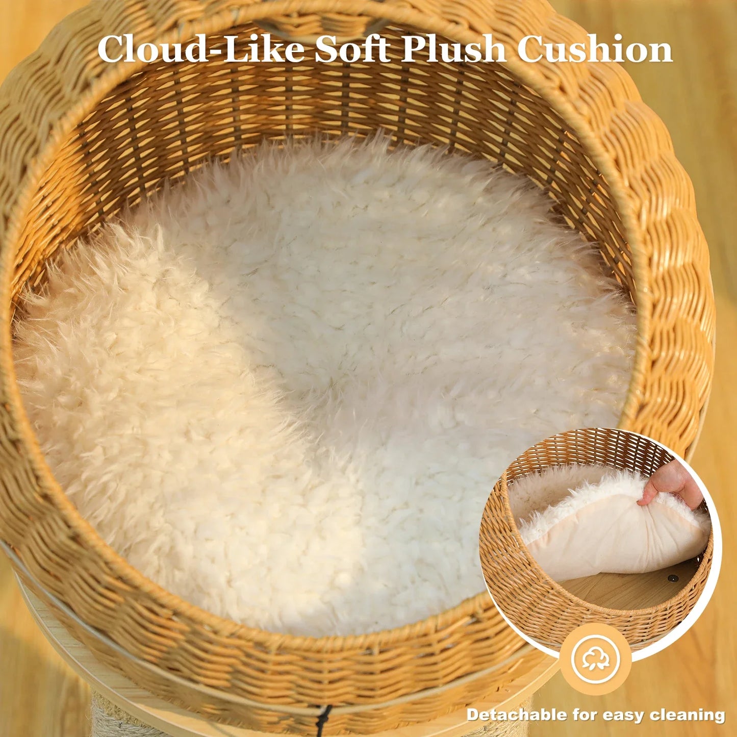 Dinosaur Cat Tree Tower - 116cm Multi-Level Scratching Post with Fun Design