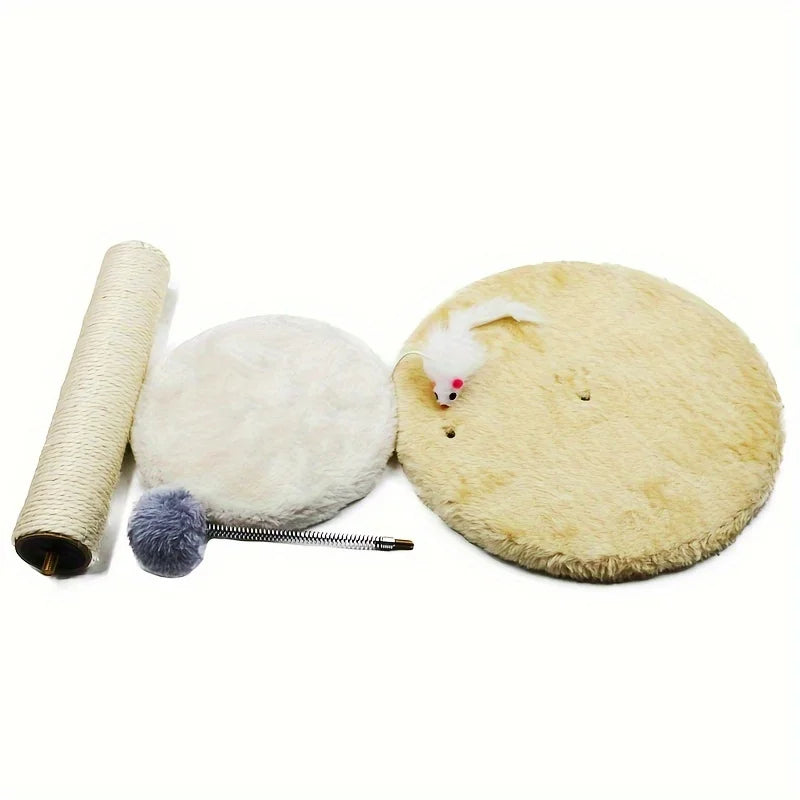 Cat Tree Tower Scratching Post Interactive Toys ๐ฑ