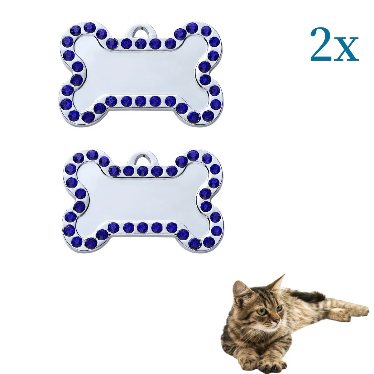 Custom Pet ID Tag - VIP Engraved Safety Nameplate