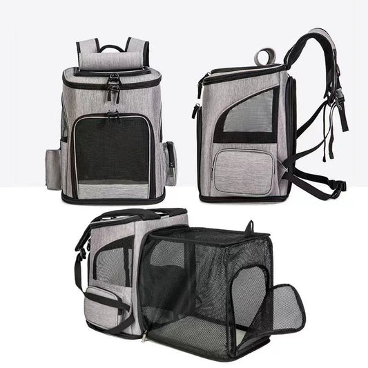 Expandable Pet Carrier Backpack – Travel Bag - WTN Essentials