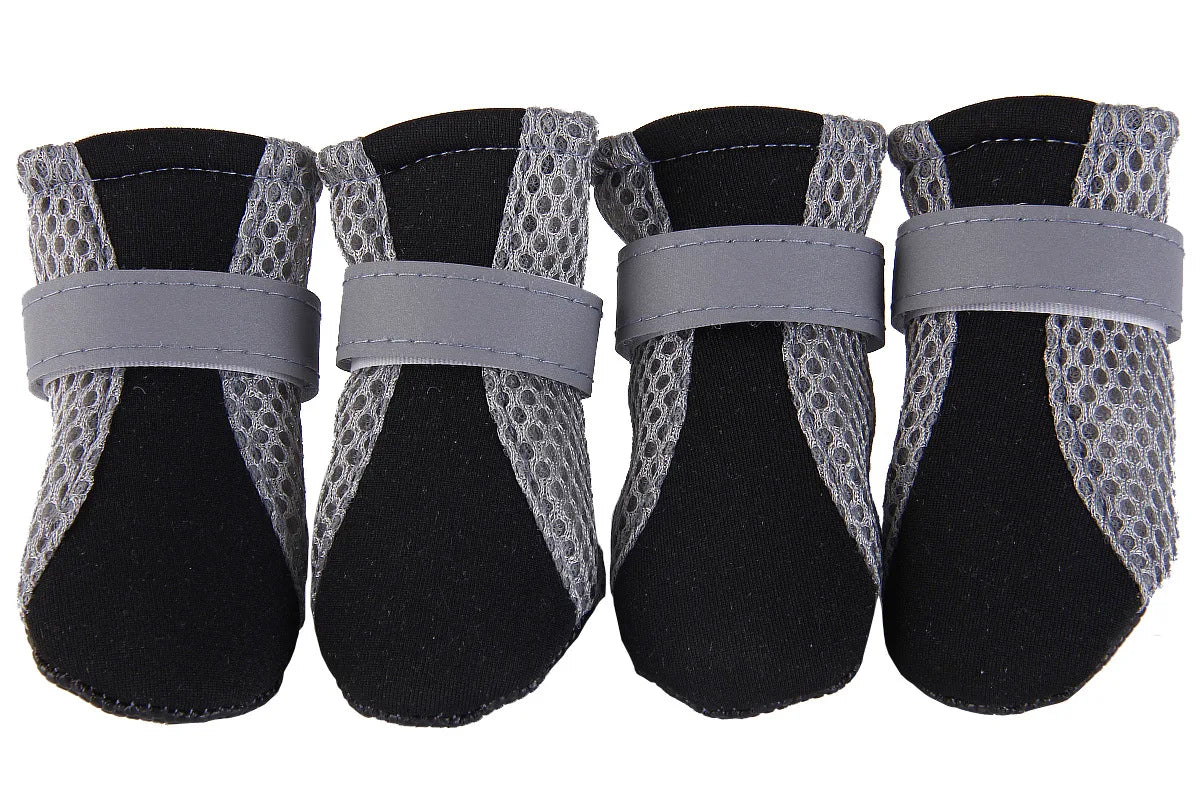 Waterproof Pet Rain Boots - Breathable Outdoor Shoes for Dogs & Cats