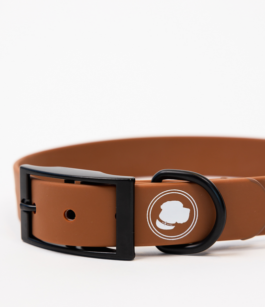 Dog Collar Collar Coco Brown Essen Adjustable Walking Collar - detail product image for dog collar
