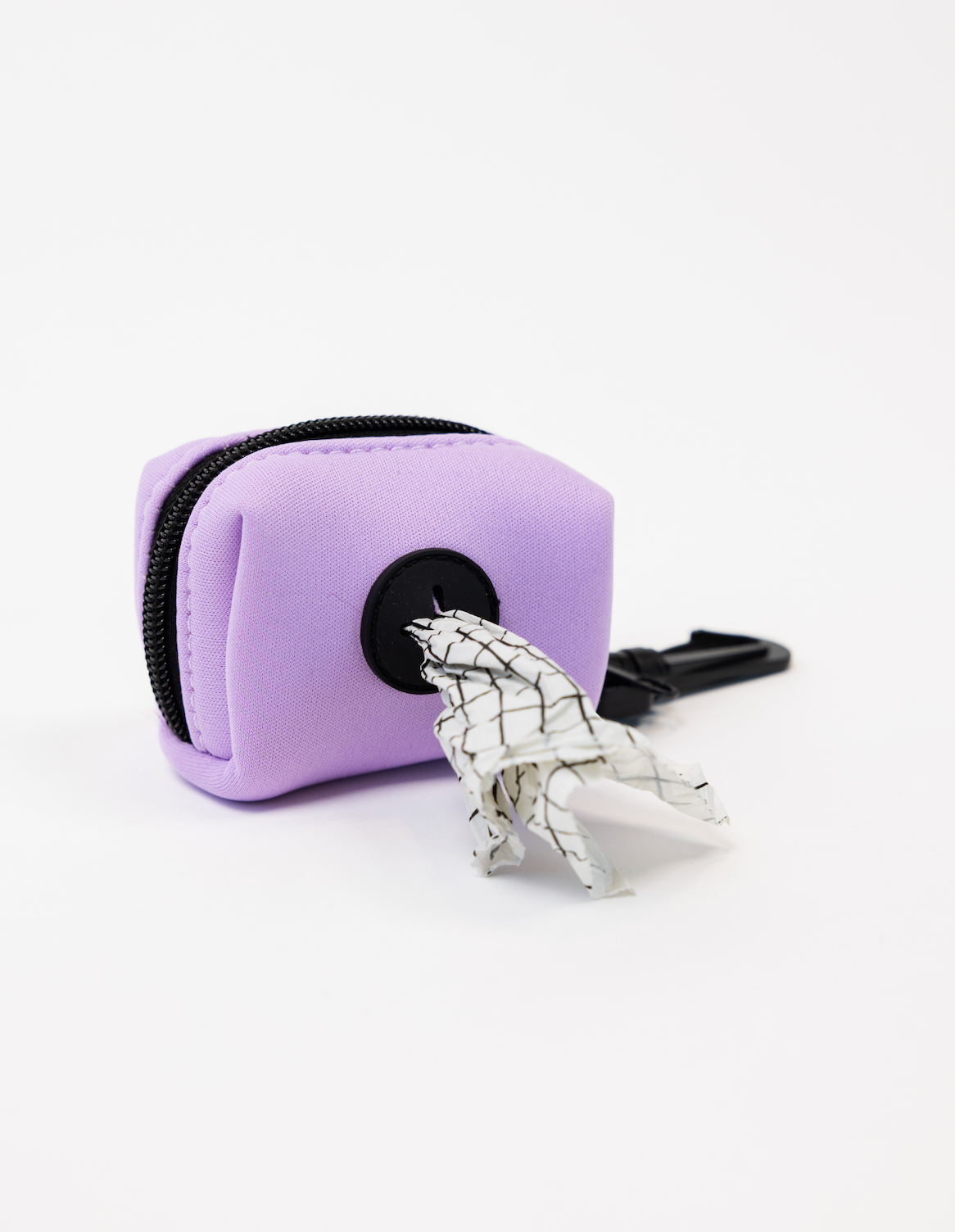 Dog Waste Bag Holder Accessory Everyday Accessory for Walks - lifestyle product image for dog waste bag holder
