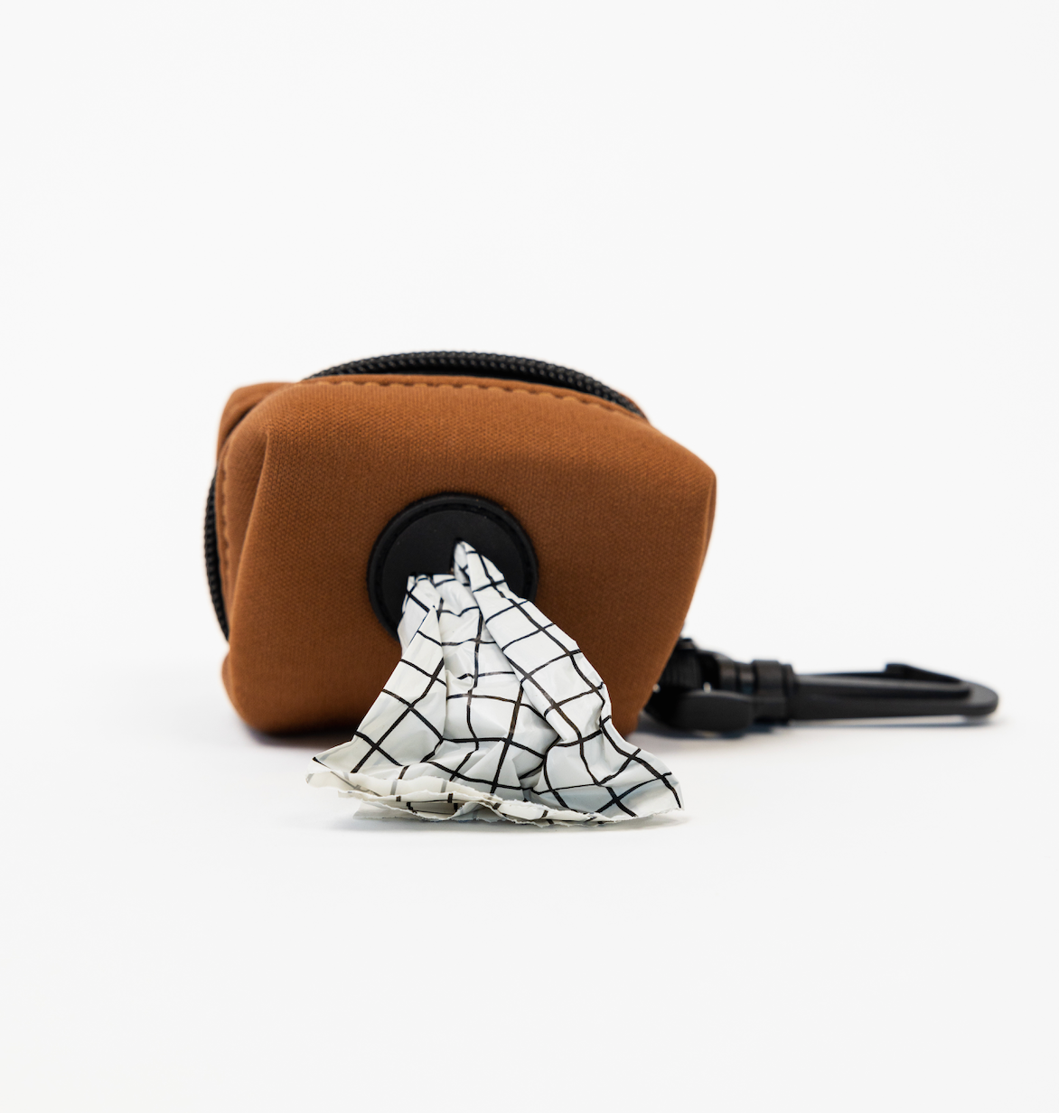 Dog Waste Bag Holder Accessory Everyday Accessory for Walks - lifestyle product image for dog waste bag holder