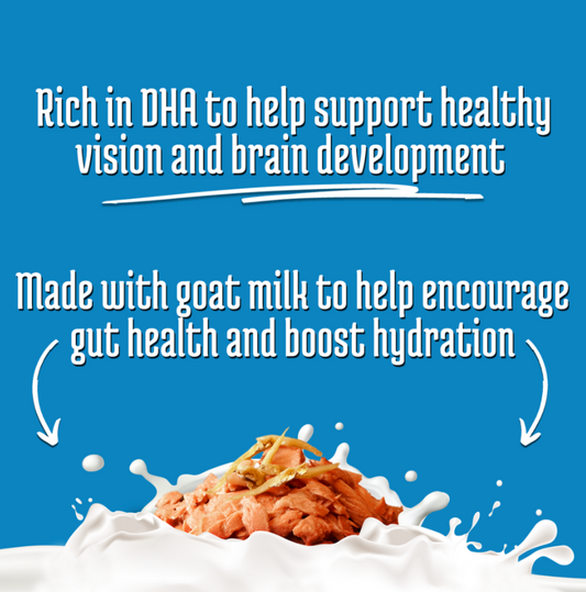 Fussie Cat Tuna with Small Anchovies Formula in Goat Milk Gravy (2.47oz) - Fussie Cat Wet Cat Food - The Family Pet