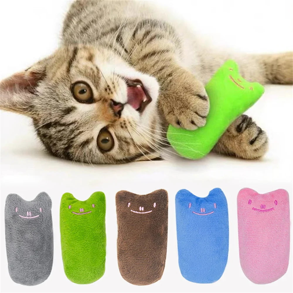 Interactive Catnip Plush Toy - Dental Health & Entertainment for Cats - Purrfect Pet Kingdom