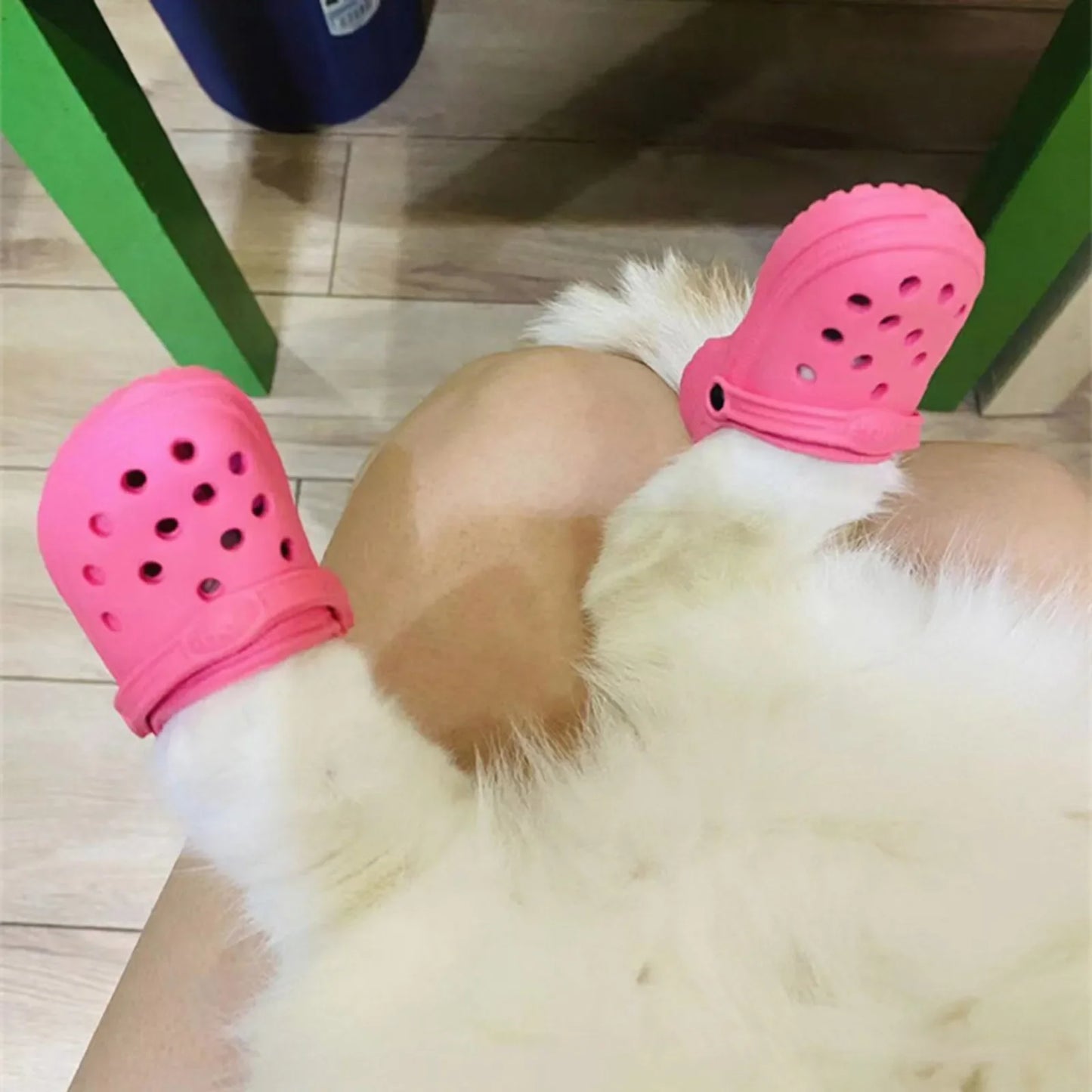 š Thickened Hole Dog Shoes - Fashion-Forward Breathable Pet Paradise