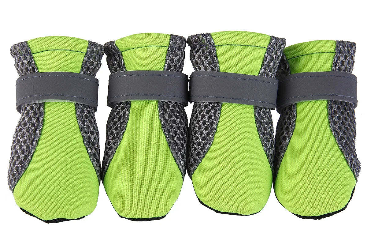 Waterproof Pet Rain Boots - Breathable Outdoor Shoes for Dogs & Cats