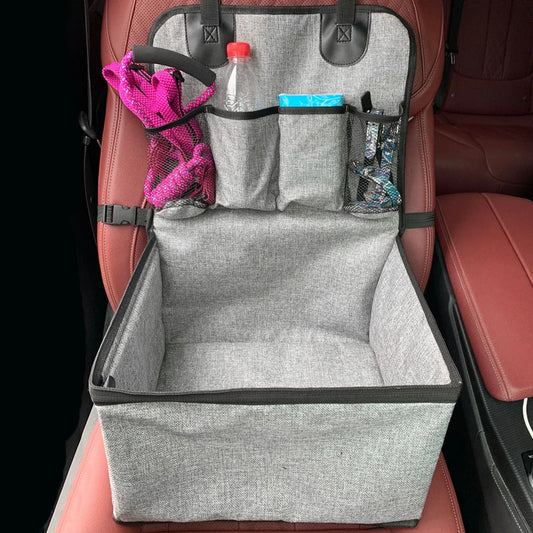 Dog Car Booster Seat â Front Seat Pet Carrier - WTN Essentials