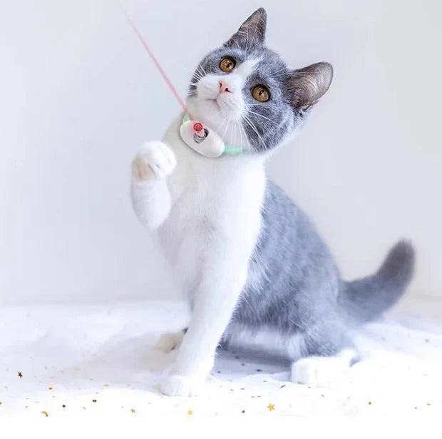 Franklin's Pick: Smart Laser Robot Cat Toy - USB Rechargeable