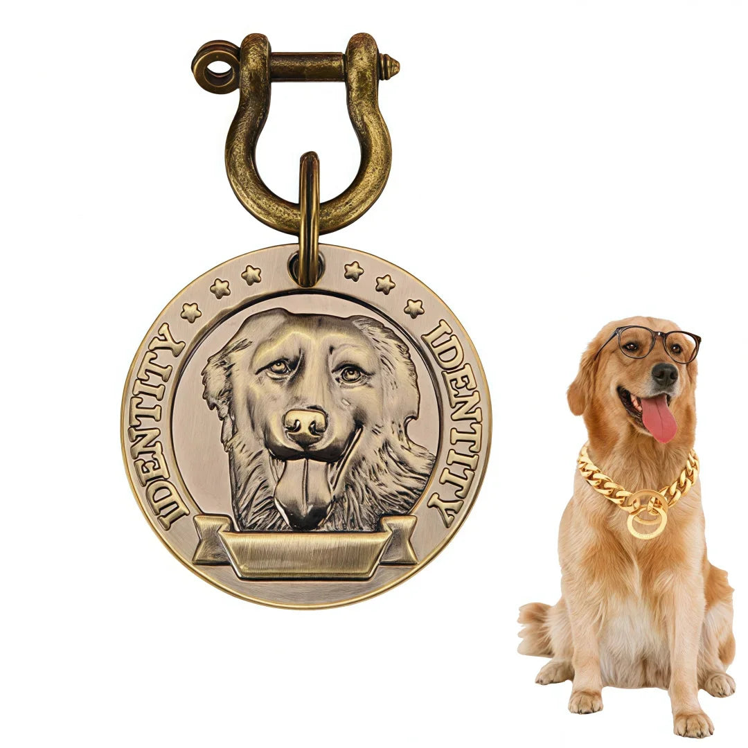 Custom Pet ID Tag - VIP Engraved Safety Nameplate