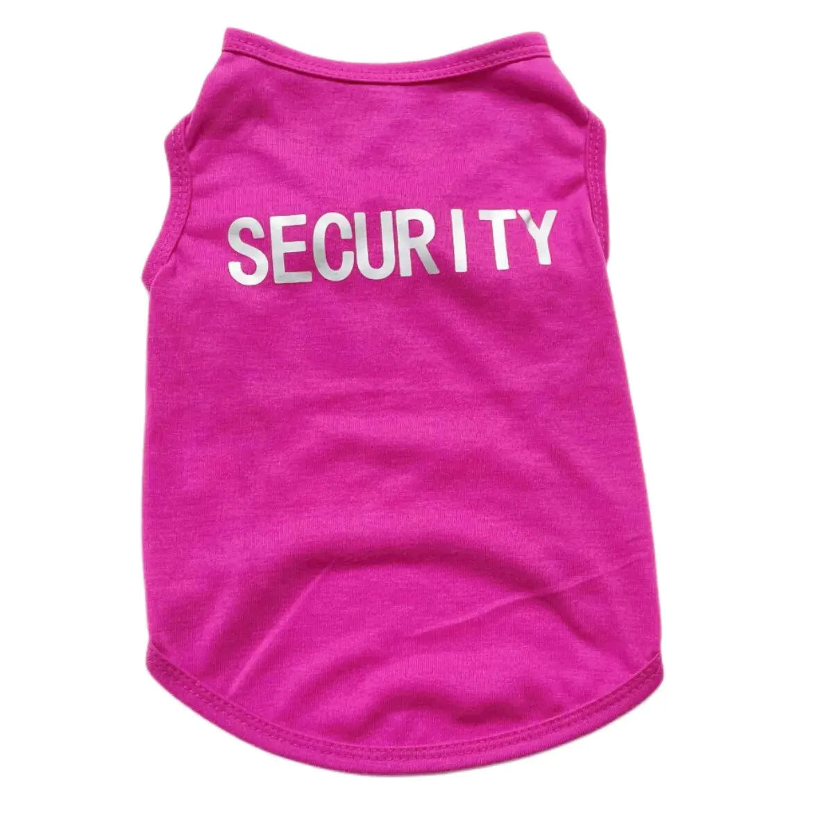 Dog Security Vest - Funny Summer Pet Clothing for Small Dogs