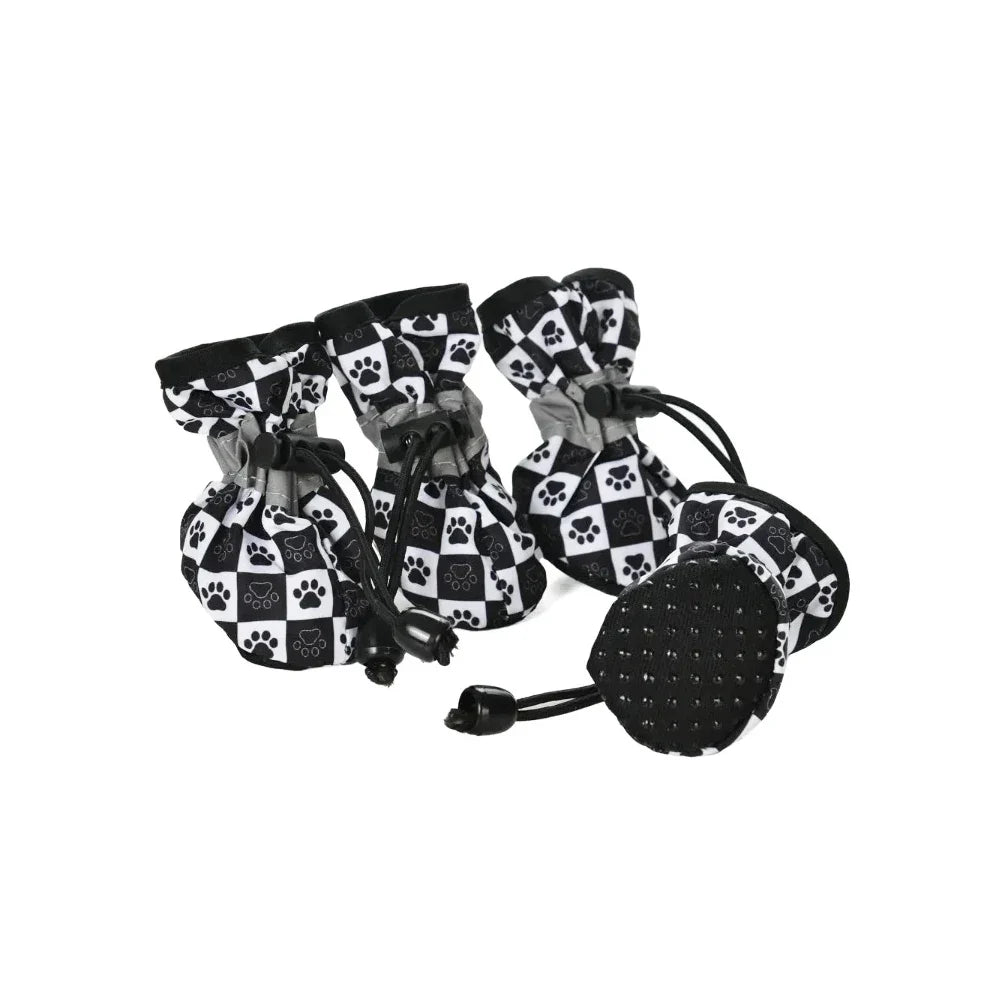 Summer Dog Paw Protectors - Waterproof Anti-Slip Shoes for Small & Medium Dogs