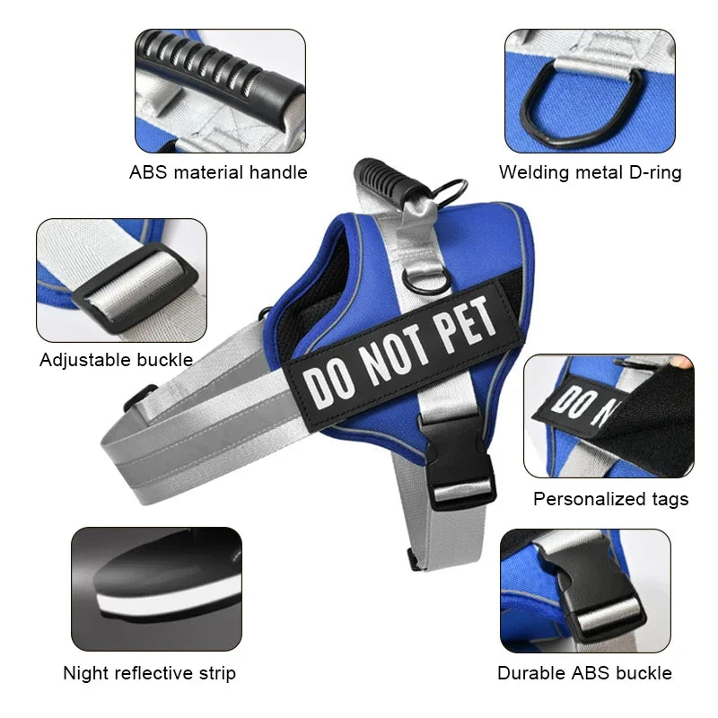 Reflective Breathable Dog Harness - Purrfect Pet Kingdom