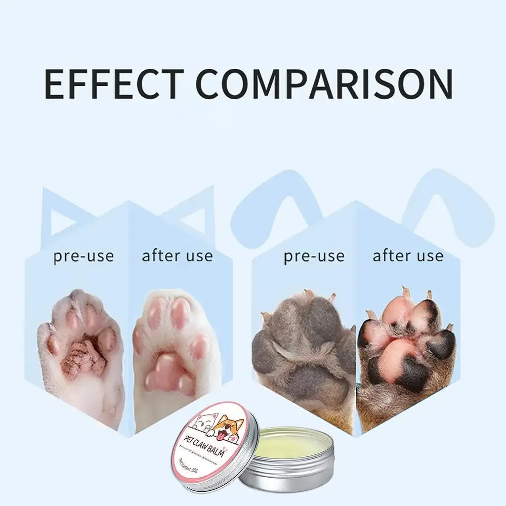 š¾ Pet Paw Balm 50g - Healing Protective Cream for Rough Paws & Dry Noses