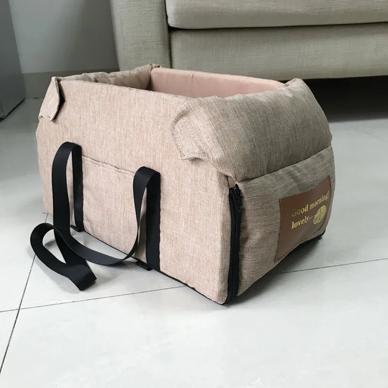 Dog Car Seat Bed Portable Small Pet Carrier