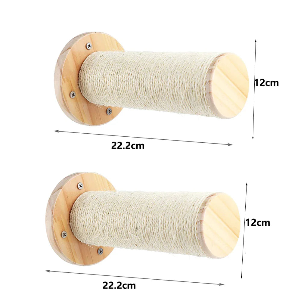 š§ Franklin's Pick: Wall-Mounted Cat Climbing Rope - Ultimate Space-Saving Vertical Playground