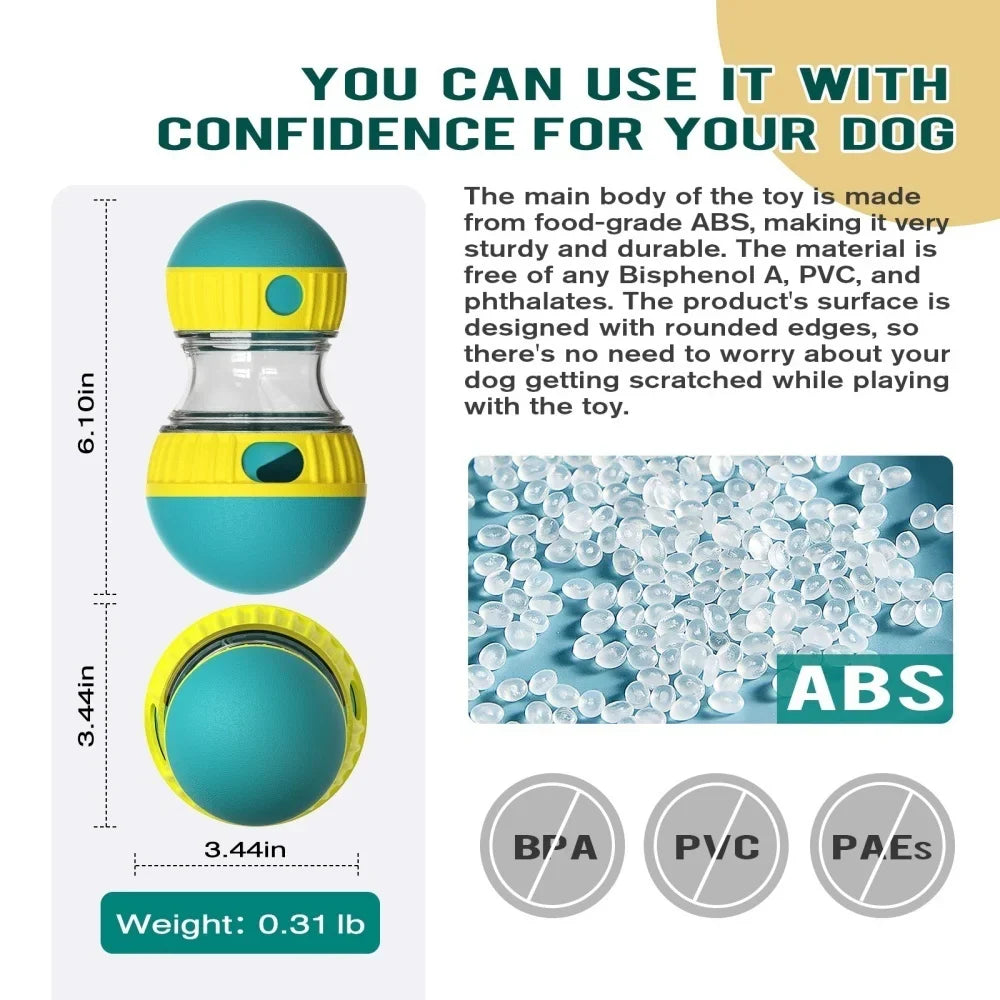 Interactive Slow-Feeder Treat Dispenser