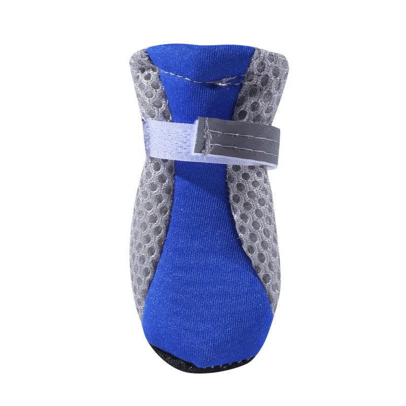 Waterproof Pet Rain Boots - Breathable Outdoor Shoes for Dogs & Cats
