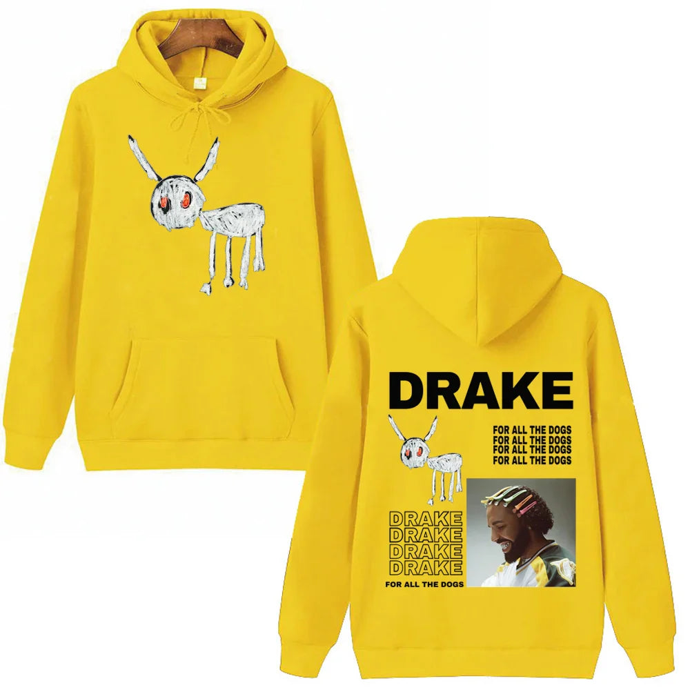 Drake Dog Hoodie - Harajuku Pullover