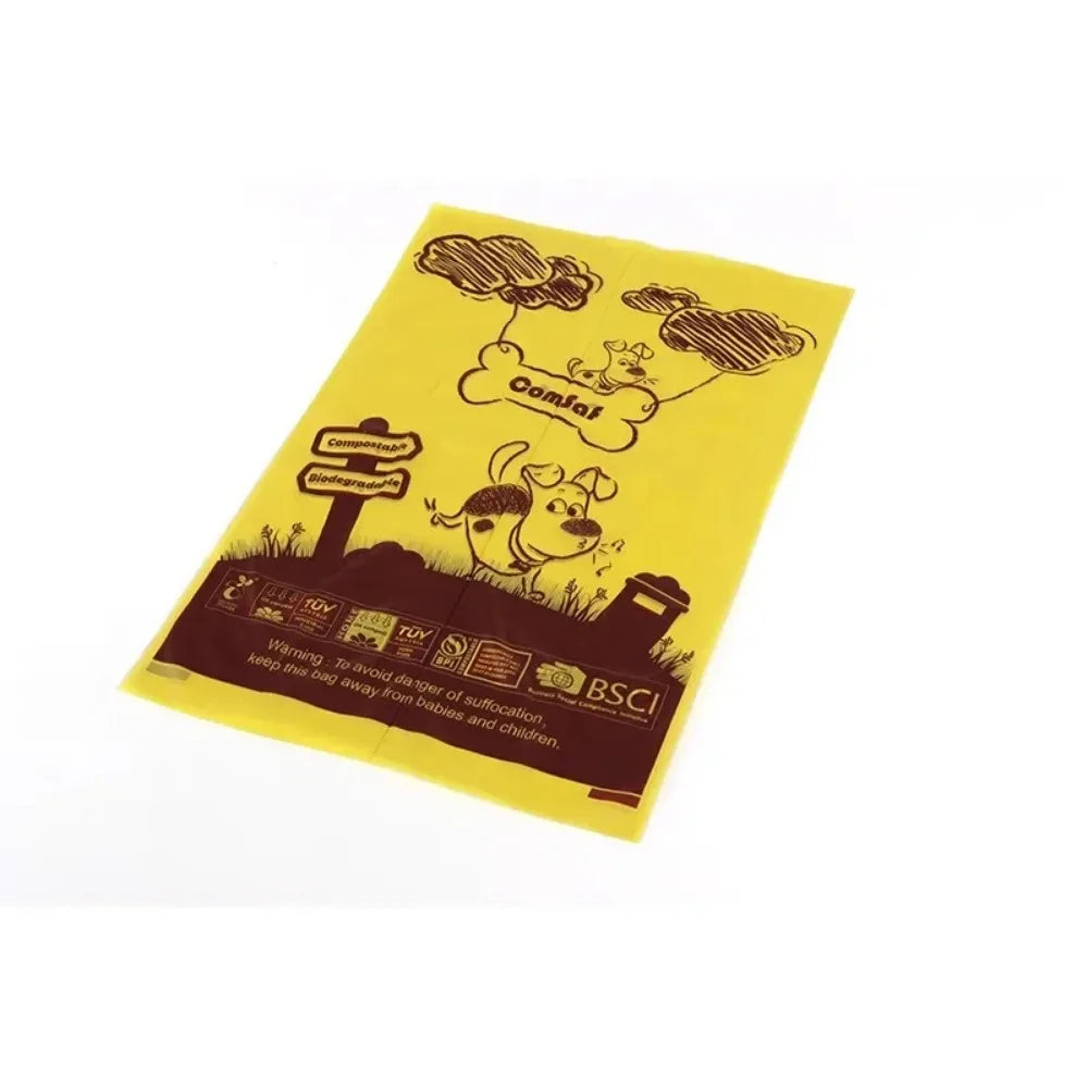 Dog Poop Bags Disposable Biodegradable Environmentally Friendly Garbage Bags Doggie Outdoor Home Clean Bag bolsas caca perro - Purrfect Pet Kingdom