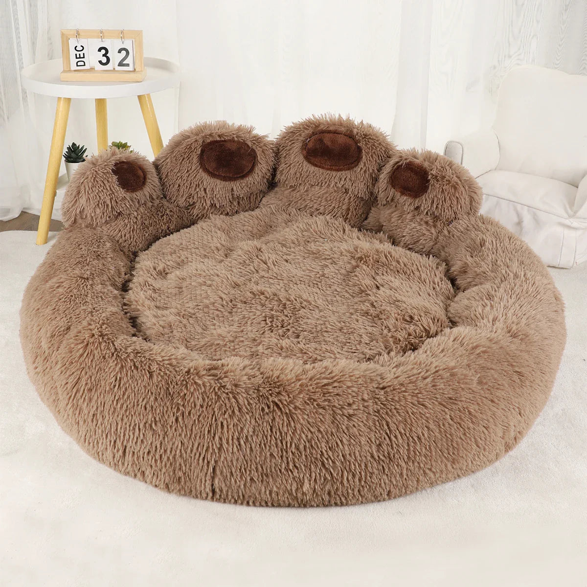 Luxury Fluffy Pet Bed - Cloud-Like Comfort Basket