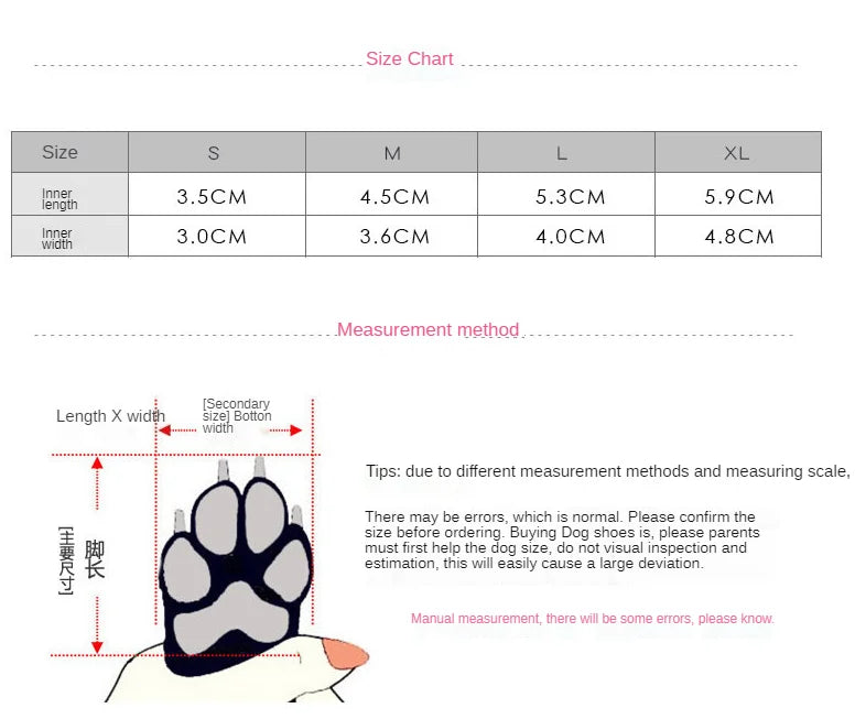 Waterproof Pet Rain Boots - Breathable Outdoor Shoes for Dogs & Cats