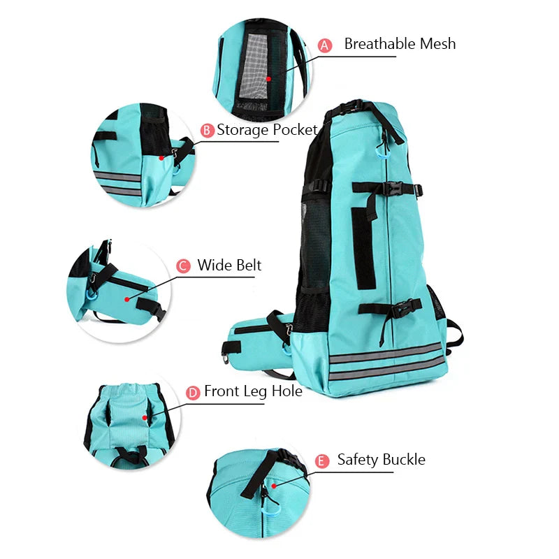 Waterproof Dog Travel Backpack - All-Weather Adventure Carrier