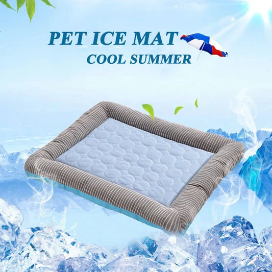 Cooling Pad Bed for Pets – Summer Ice Silk Mat - WTN Essentials