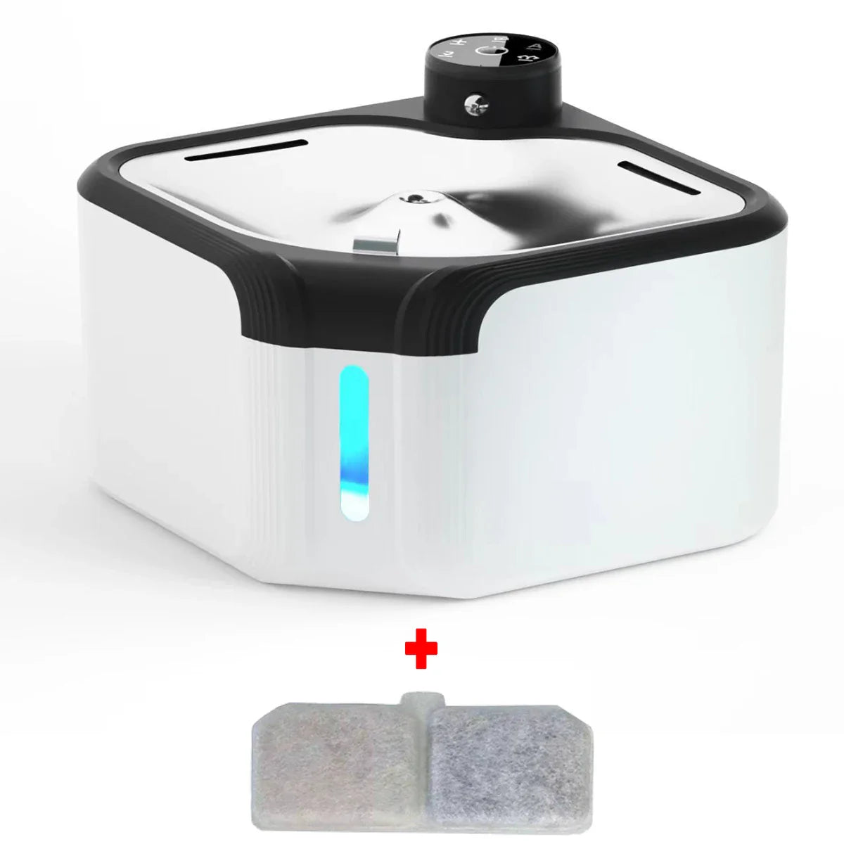 Cat Bed Wireless Automatic Water Fountain 3600mAh 2800ML - gallery product image for cat bed