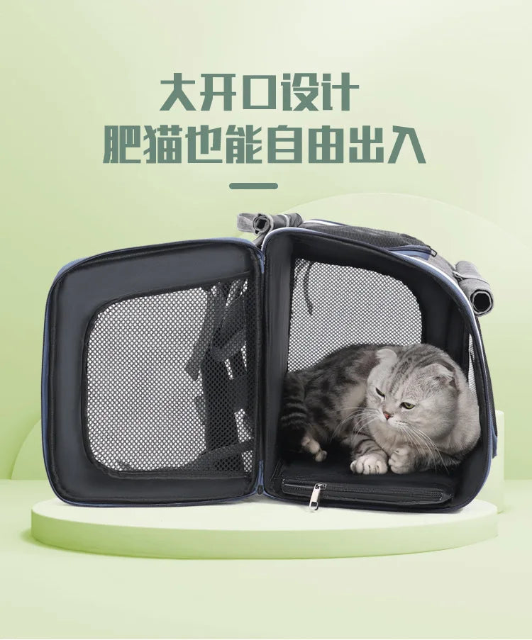 Nordic Pet Travel Backpack - Adventure Ready Carrier for Small Dogs & Cats