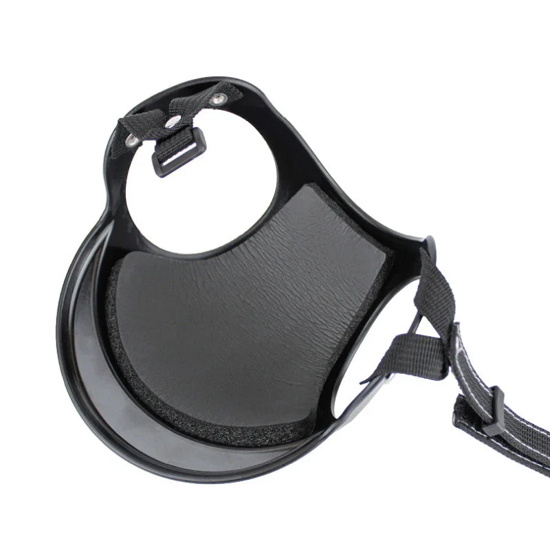 Cool Black Pet Dog Bicycle Safety Hat Adjustable Straps Helmets - Pets - THRIXINE