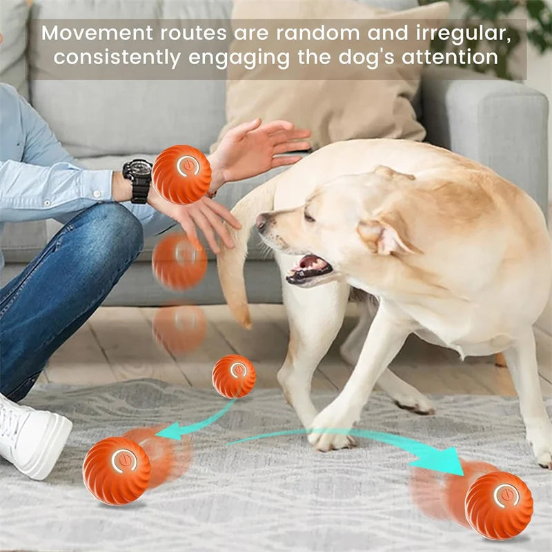 Dog Toy Ball Smart Auto Bouncing USB ⚽
