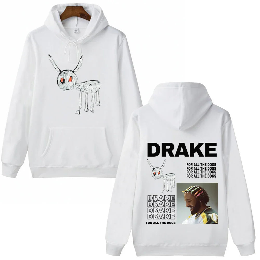 Drake Dog Hoodie - Harajuku Pullover