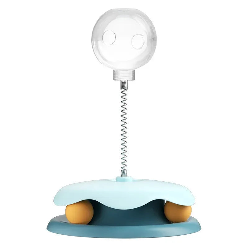 Snack Ball Interactive Treat Dispenser - Dog Cat Chase Exercise Feeder Toy