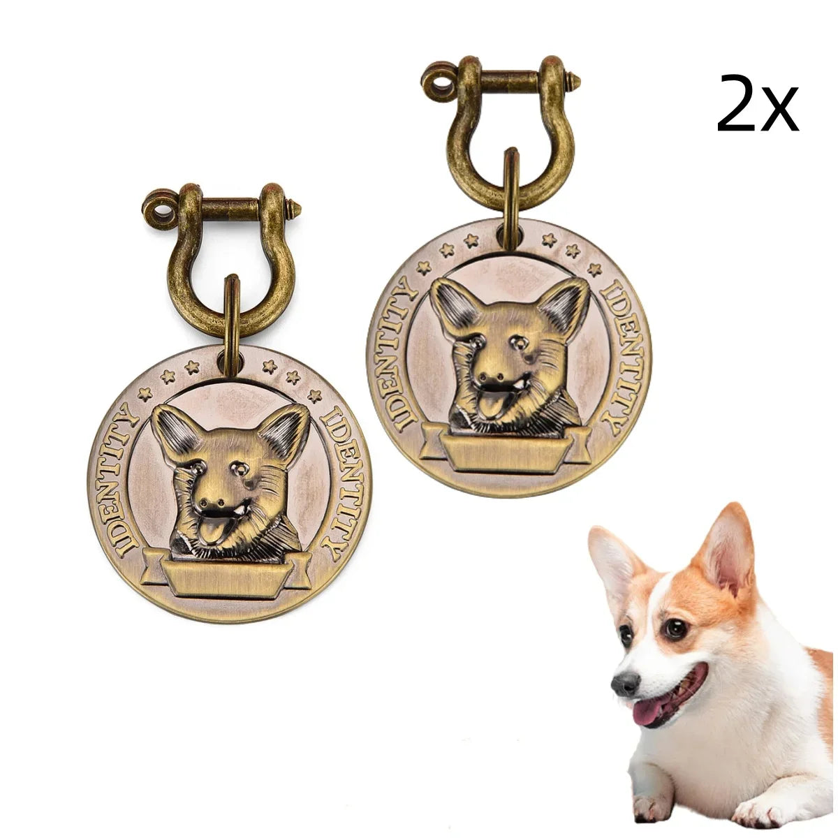 Custom Pet ID Tag - VIP Engraved Safety Nameplate