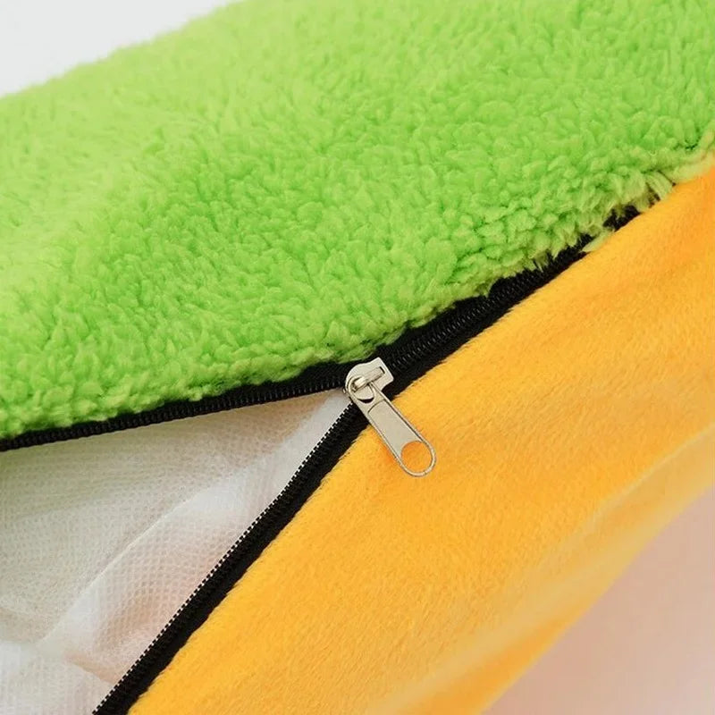 Hot Dog Bun Pet Bed - Cozy Comfort Paradise