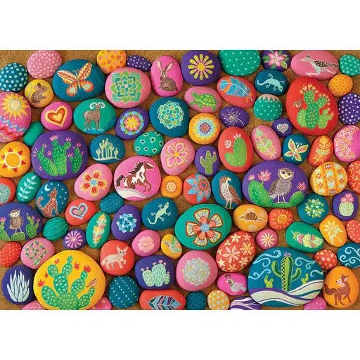 Southwest Stones 1000 Piece Jigsaw Puzzle Cobble Hill