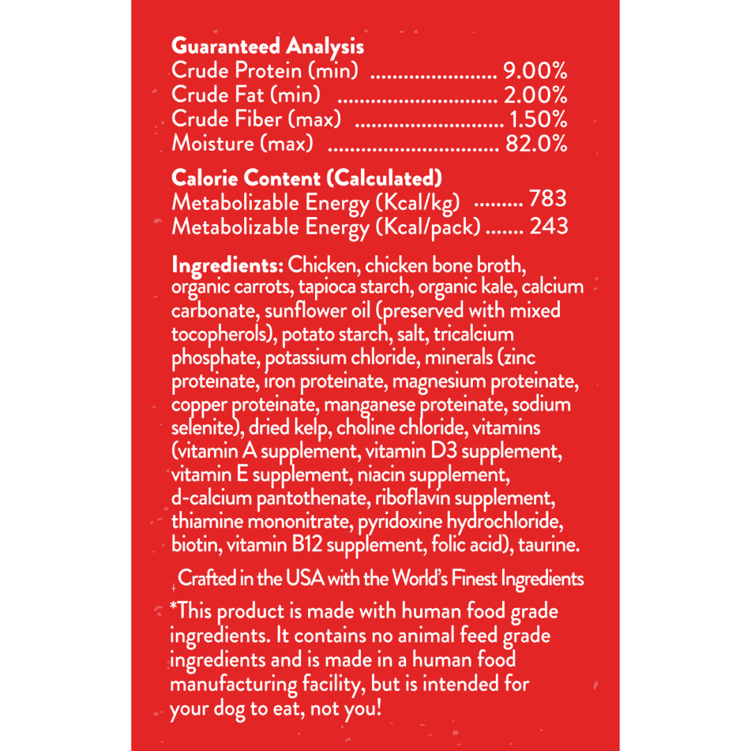 Stella & Chewy's Stew Cage Free Chicken Dog Food (11oz) - Wet Dog Food - The Family Pet