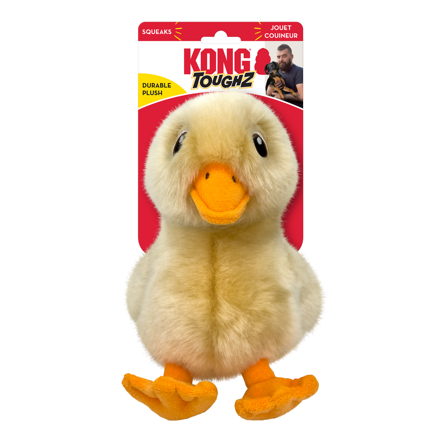 Kong Toughz Duck - Kong Dog Toys - The Family Pet