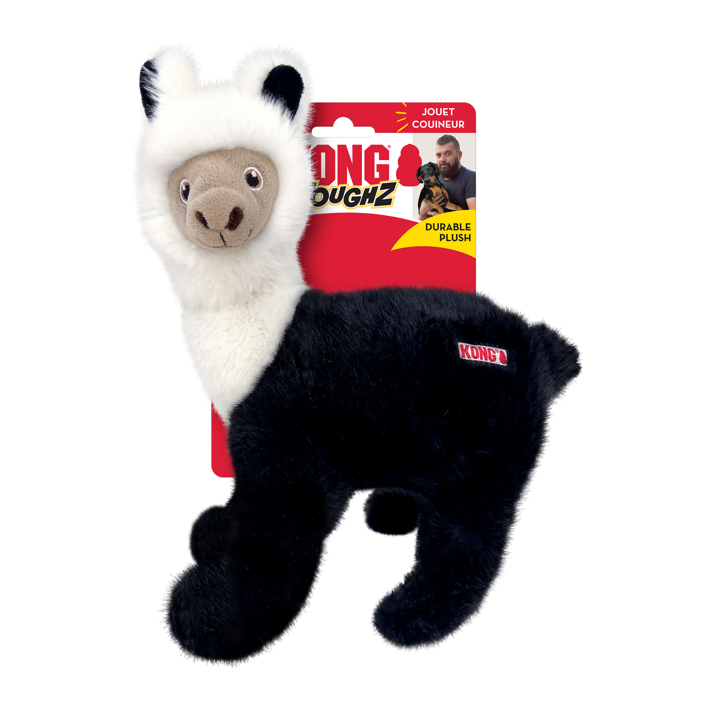 Kong Toughz Llama - dog toy - The Family Pet