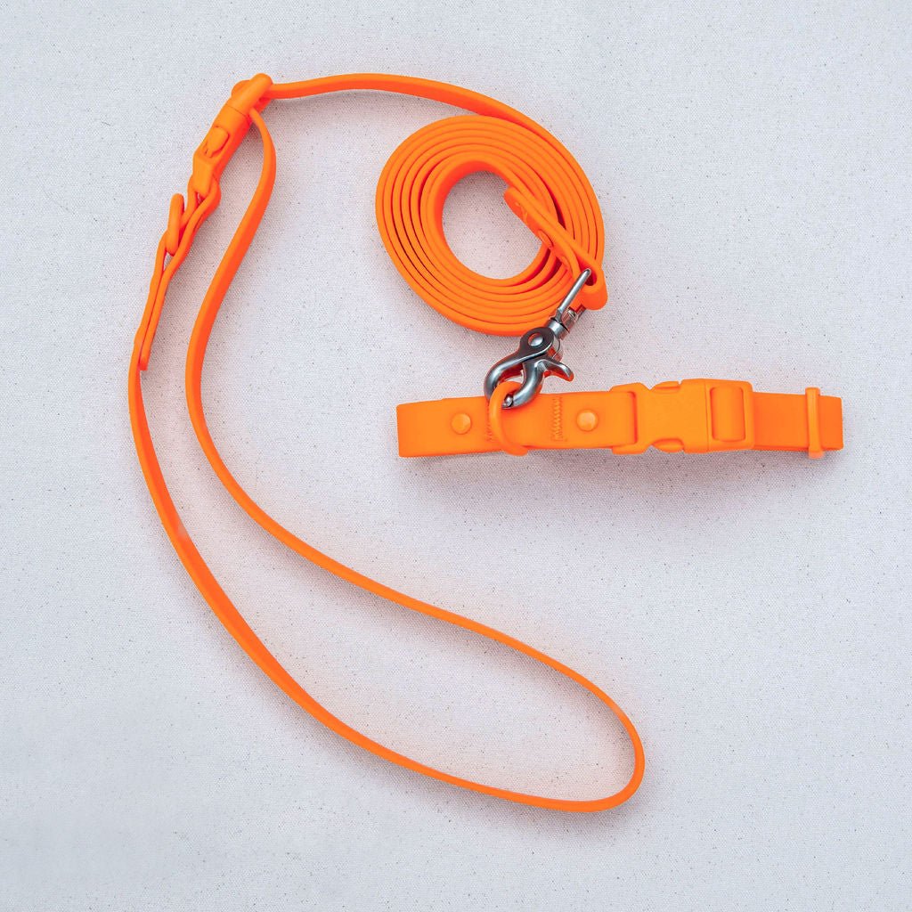 Dog Collar Waterproof PVC All Weather 🦮