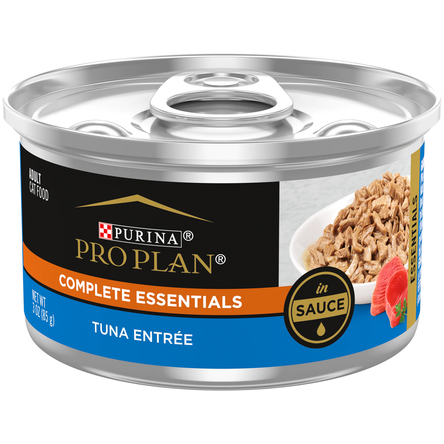 Cat Food Wet Tuna Entree Sauce 3oz Pro Plan ๐ฑ